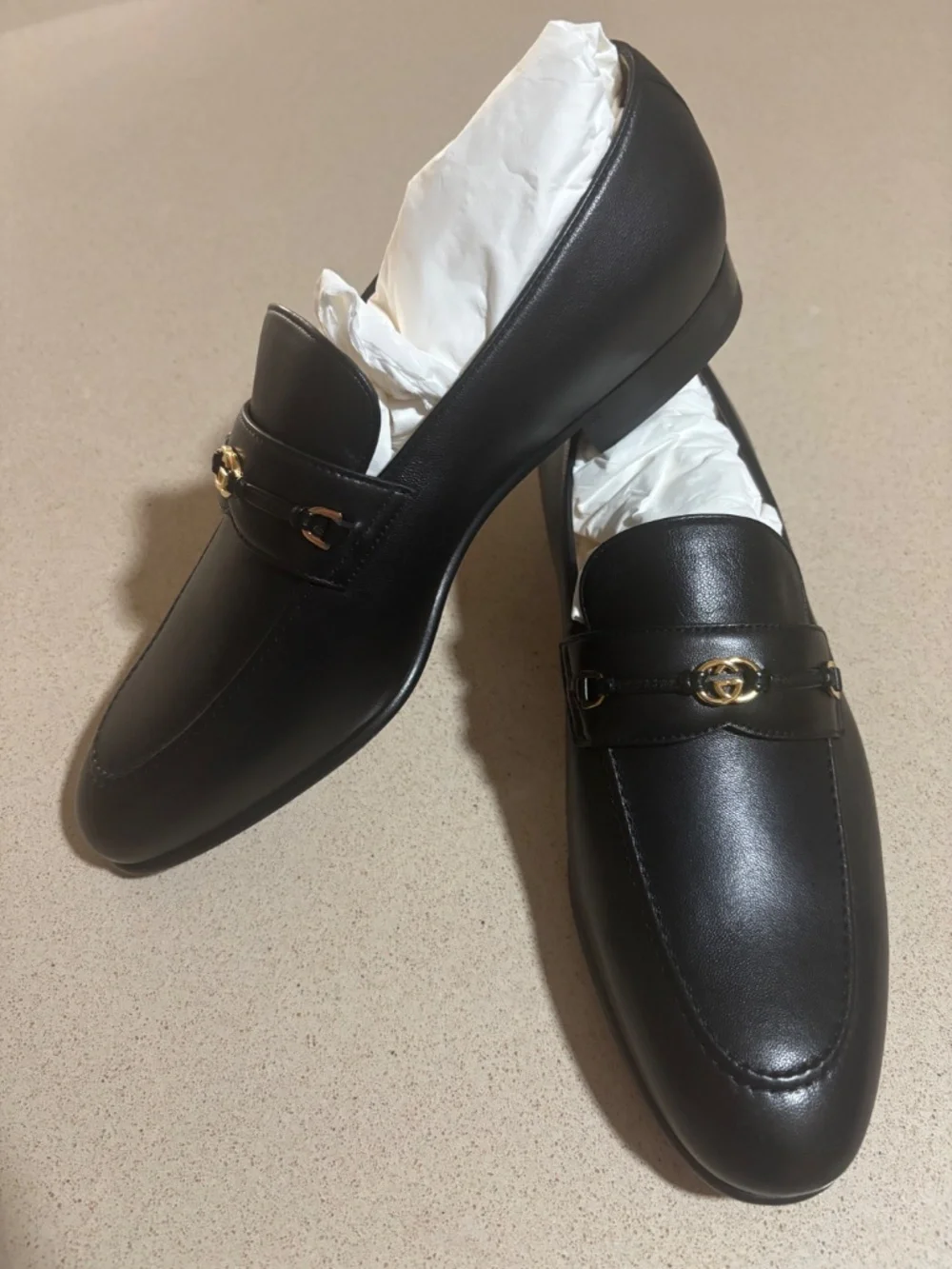 Gucci Interlocking G Men’s Loafers Size 9